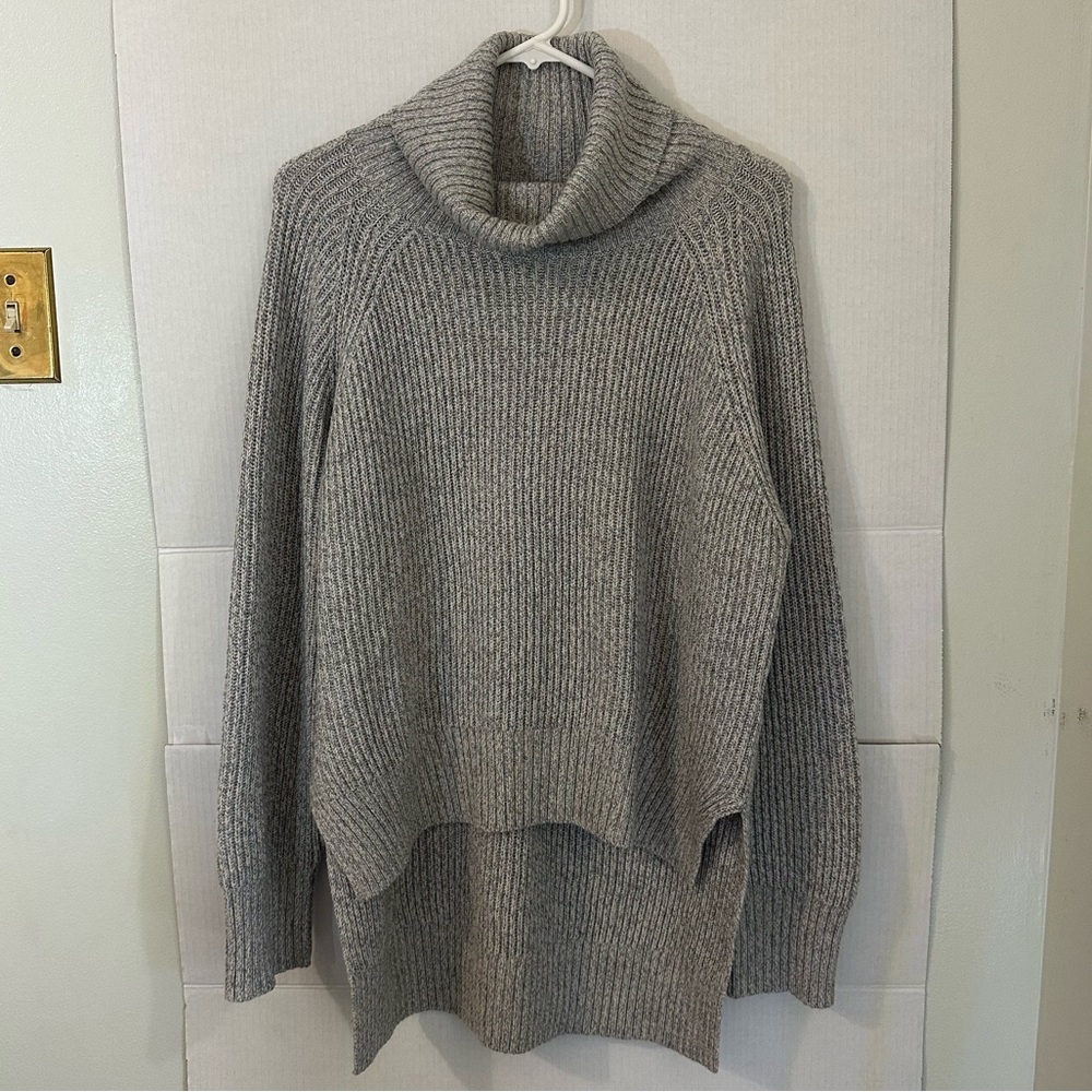 Wilfred Gray Cowl Neck Sweater